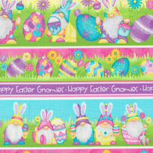 Load image into Gallery viewer, Hoppy Easter Gnomies 566-25 Multi by Shelly Comiskey for Henry Glass Fabrics
