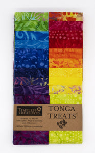 Tonga Treats Celebrity 2.5" Strip Pack Timeless Treasures Fabrics