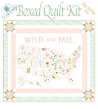 Load image into Gallery viewer, Kit -  Wild &amp; Free Boxed Quilt Kit by Gracey Larson #K12930