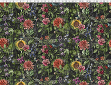 Load image into Gallery viewer, Botanical Journal Digital Drawings Y3239-3 Black
